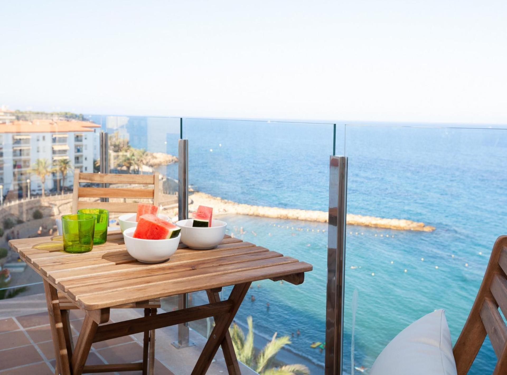 La Cala Beach 4A Deluxe Apartment With Terrace L'Ametlla de Mar Esterno foto
